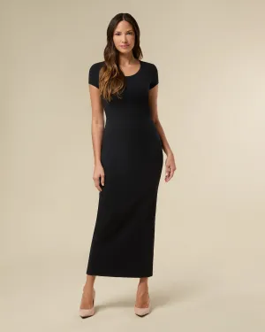 Square Neck Midi Dress
