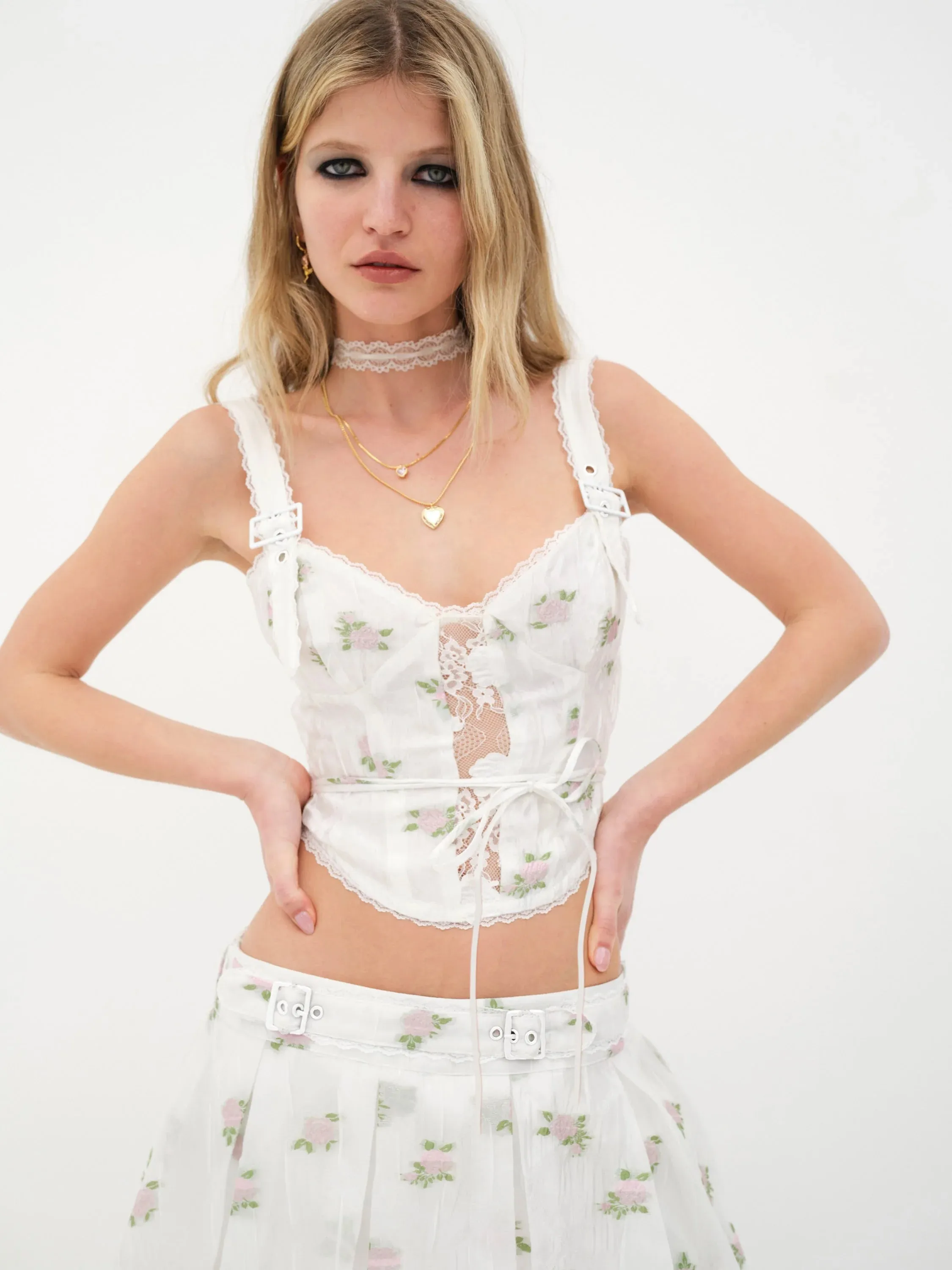 Tasha Top ~ White