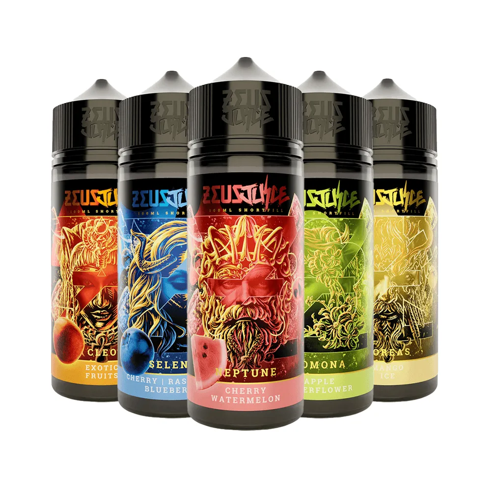 Zeus Juice 100ml Shortfill *NEW FLAVOURS*